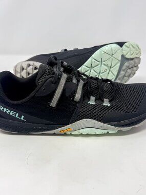 Merrell Trail Glove 6 Barefoot Running Shoes Women's 7 Black Minimalist Sneakers